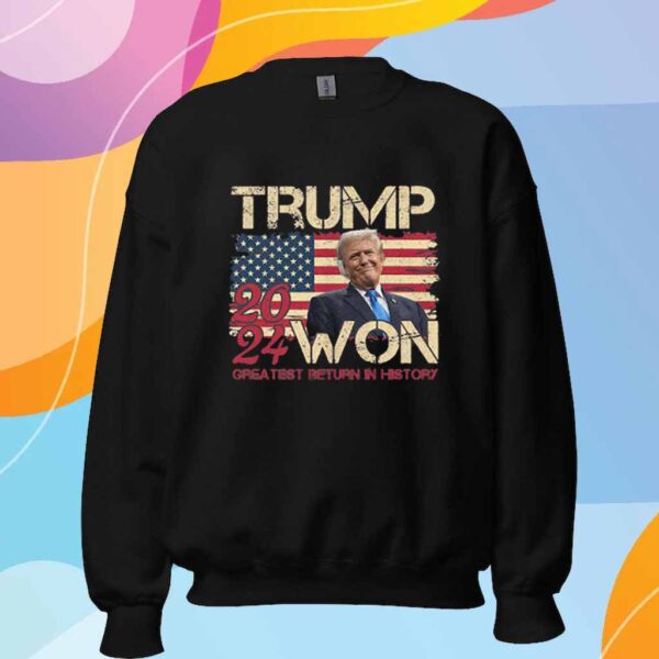 Trump We Won Win Inauguration Day 2025 47th President T-Shirts