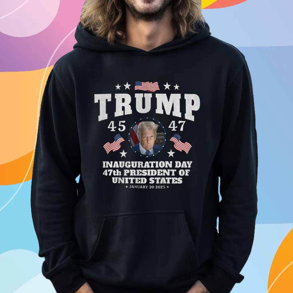 Trump's Official Portrait, Trump Inauguration Day T-Shirt