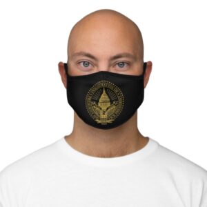 2025 Trump Inaugural Seal Black Face Mask