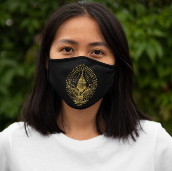 2025 Trump Inaugural Seal Black Face Mask