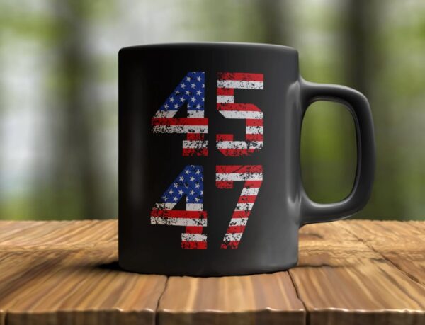 45 47 Trump Coffee Mug