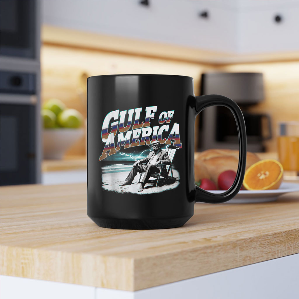 America's Gulf Mexico President Trump Funny Bootleg Summer Mug