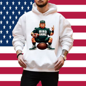 Bird Gang Trump Philadelphia Eagles caricature 2025 shirt