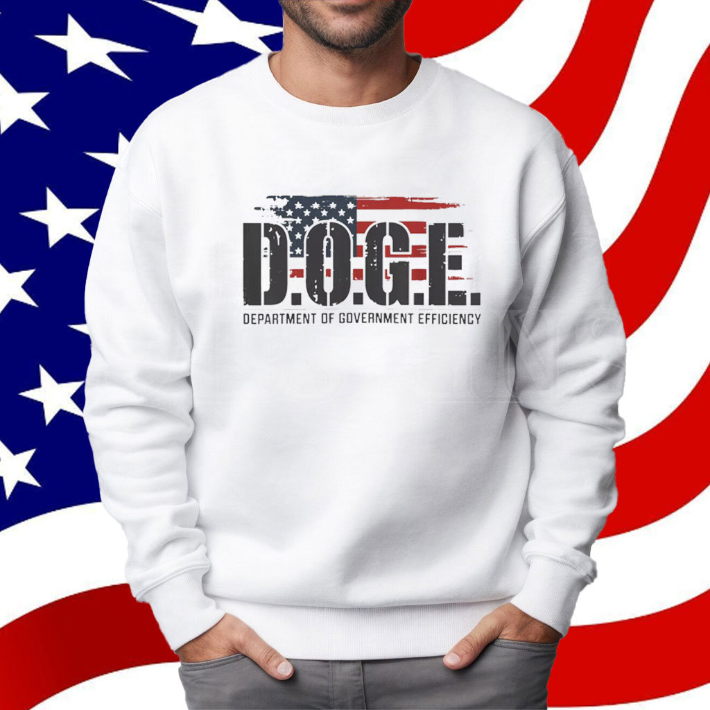 D.O.G.E. DOGE Department Of Government Efficiency Shirt