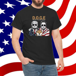 D.O.G.E DOGE Department Of Government Efficiency Shirts