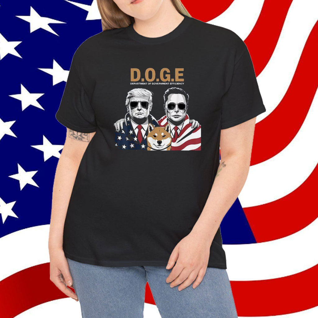 D.O.G.E DOGE Department Of Government Efficiency Shirts