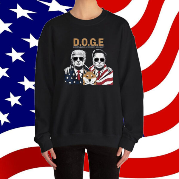 D.O.G.E DOGE Department Of Government Efficiency Shirts