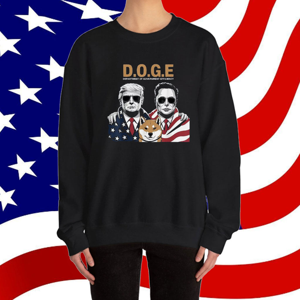 D.O.G.E DOGE Department Of Government Efficiency Shirts