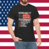 D.O.G.E DOGE Department Of Government Efficiency US flag Shirt