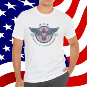 DOGE Department Of Government Efficiency Partiotic Shirt