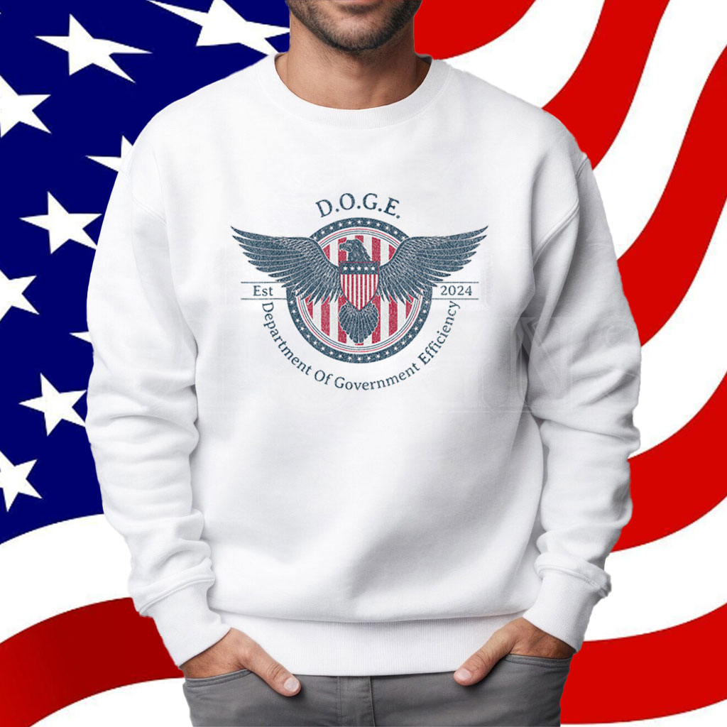 DOGE Department Of Government Efficiency Partiotic Shirt