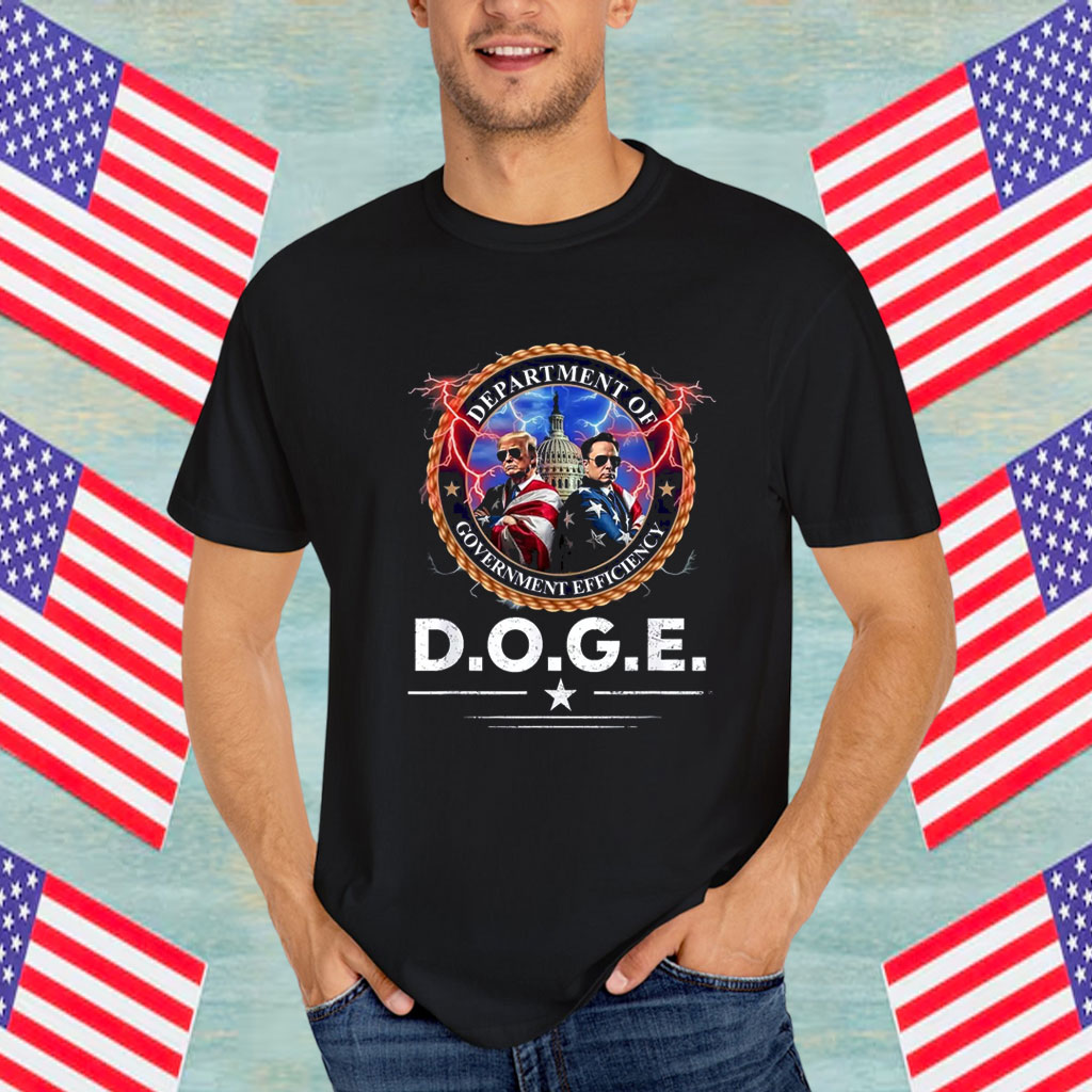 DOGE Department of Government Efficiency DOGE Trump 47th Shirt