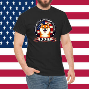 Doge D.O.G.E. Department Of Government Efficiency Shirt