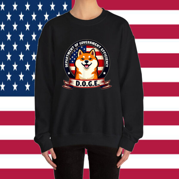 Doge D.O.G.E. Department Of Government Efficiency Shirt