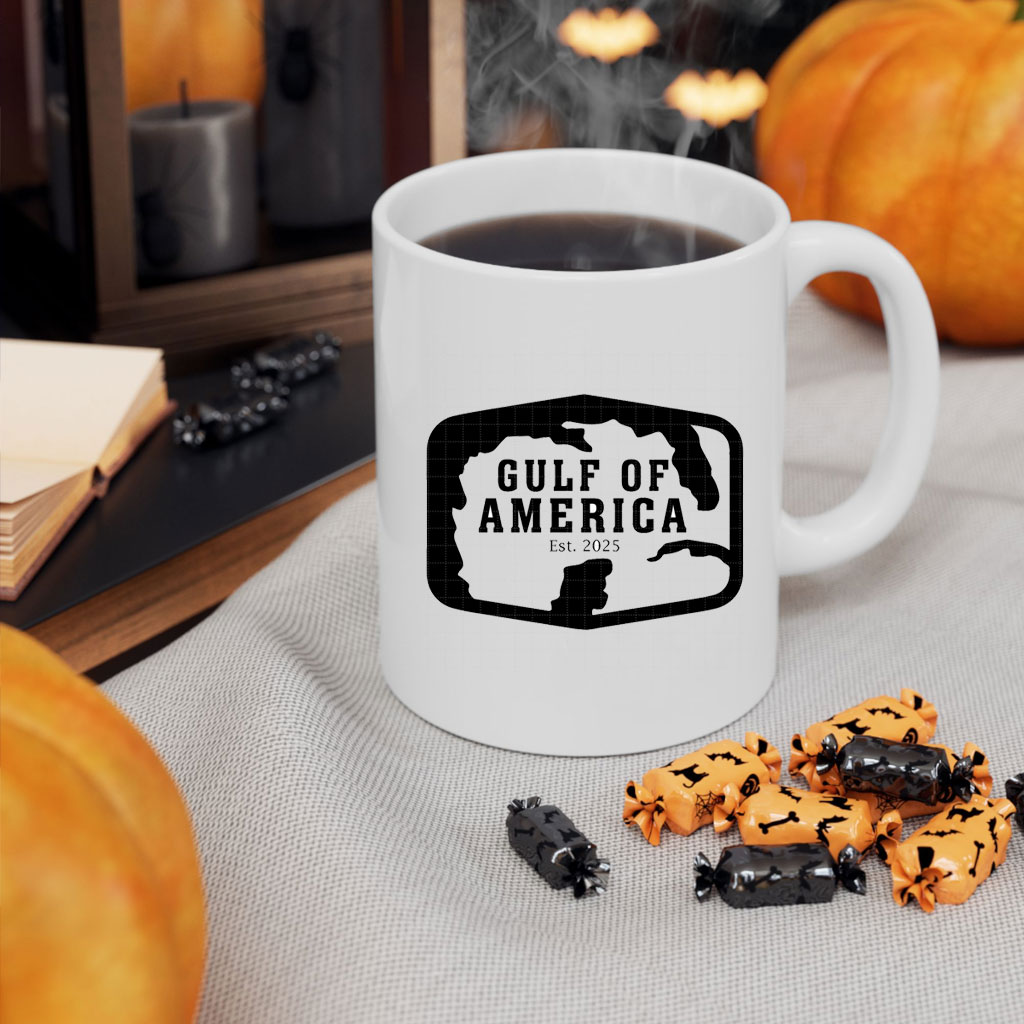 Donald Trump 2025 Gulf of America Mug