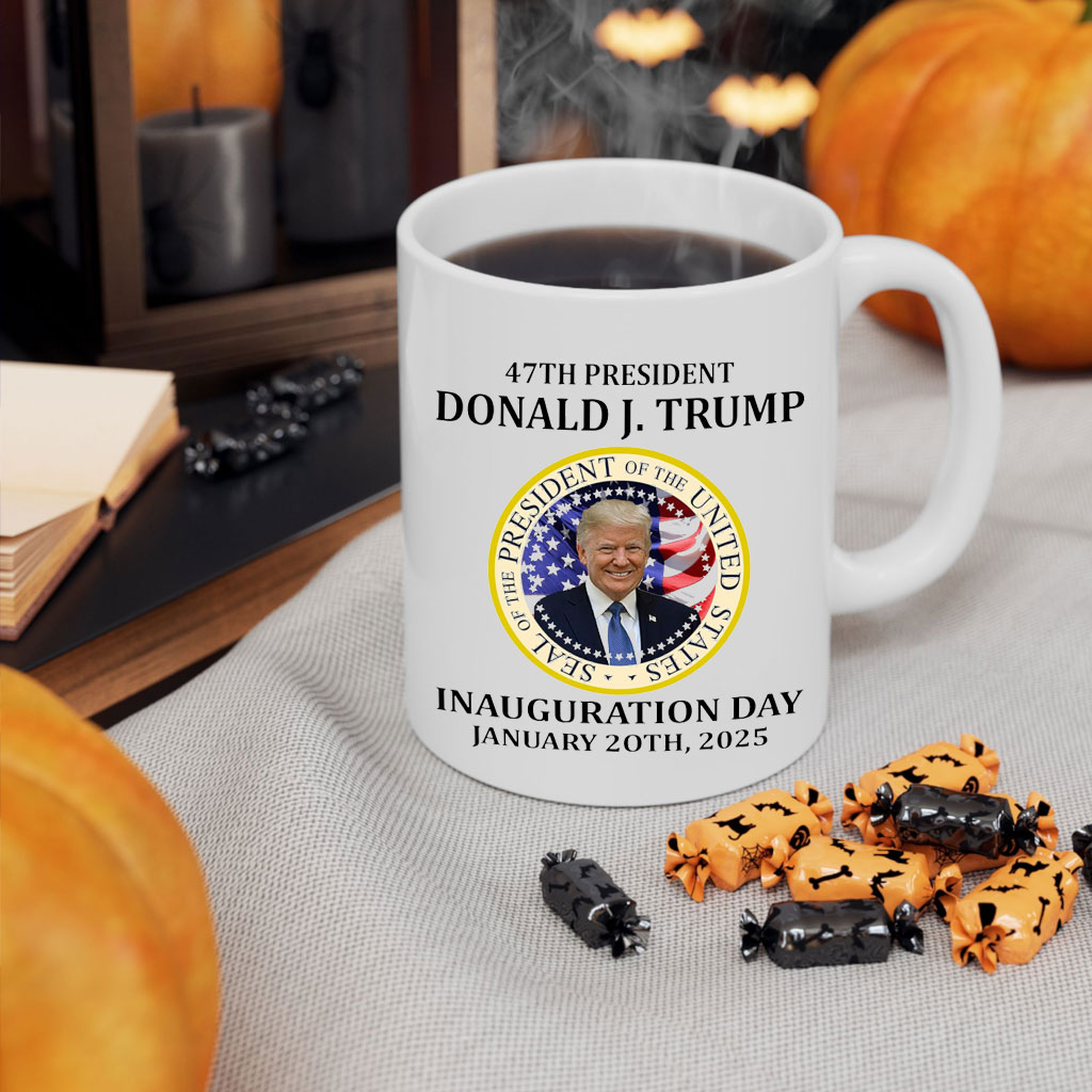 Donald Trump Inauguration January 20th 2025 Vance Novelty Mug
