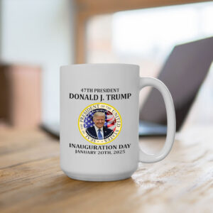 Donald Trump Inauguration January 20th 2025 Vance Novelty Mug