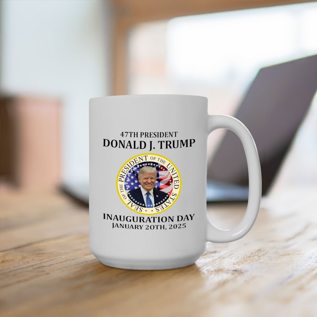 Donald Trump Inauguration January 20th 2025 Vance Novelty Mug