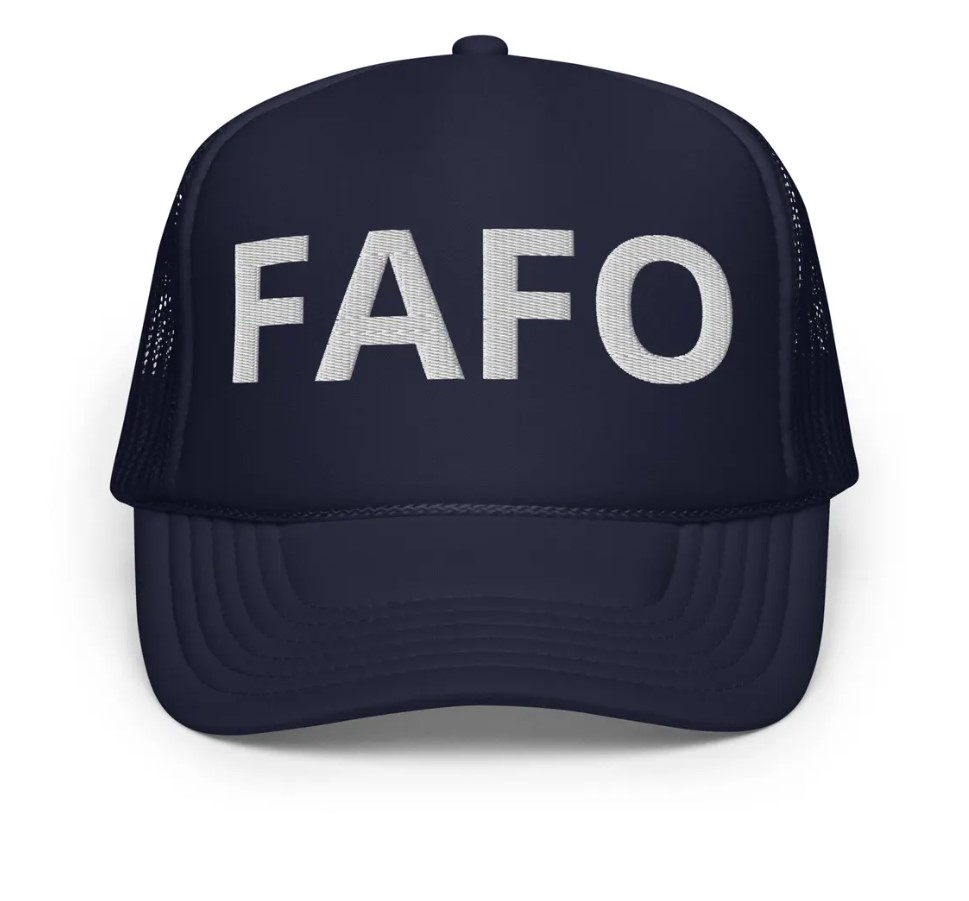 FAFO TRUMP Trucker Hat