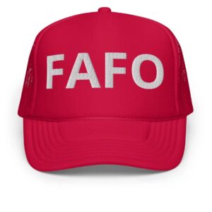FAFO TRUMP Trucker Hat