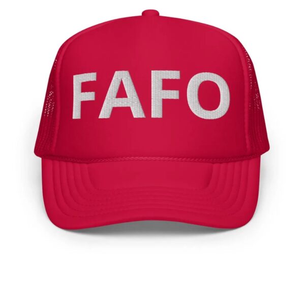 FAFO TRUMP Trucker Hat