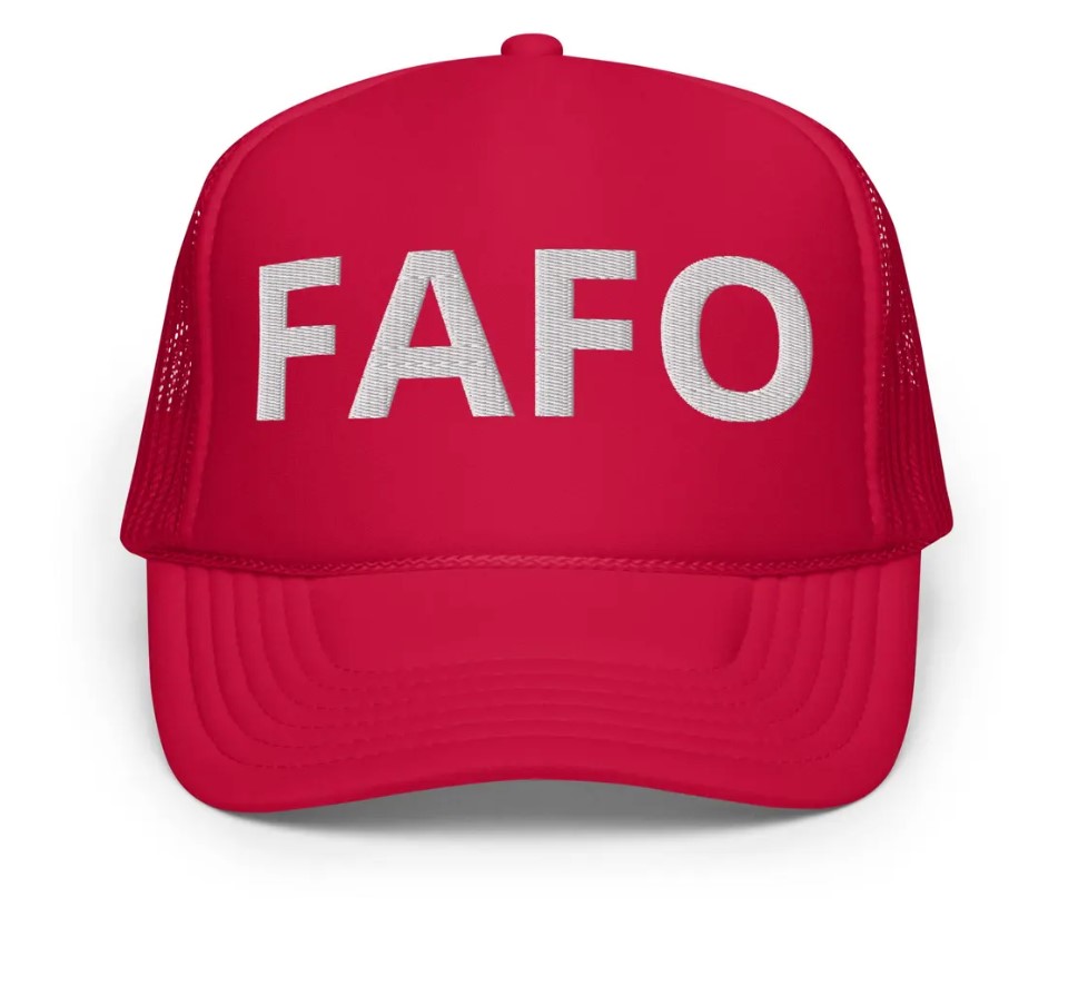 FAFO TRUMP Trucker Hat
