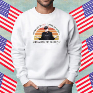 Funny Elon Musk Shirt DOGE Shirt Meme Free Speech, Dogecoin Tesla Trump 2025