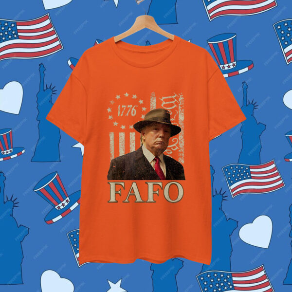 Funny Flag Fafo Trump T-Shirt