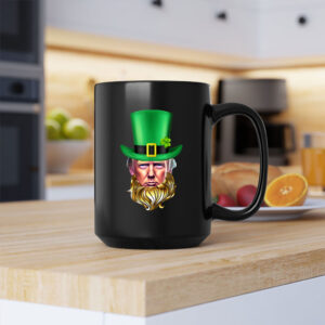 Funny St. Patrick's Day President Donald Trump Leprechaun Mug