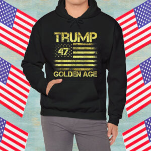 Golden Age Of America USA flag Shirt