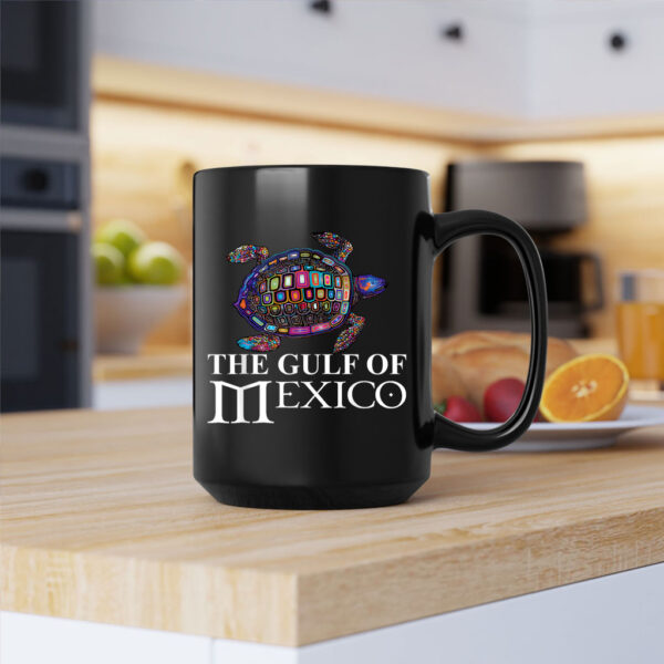 Graphic Sea Turtle Gulf of Mexico Never Forget Trump Ocean Mug