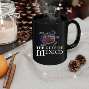 Graphic Sea Turtle Gulf of Mexico Never Forget Trump Ocean Mug