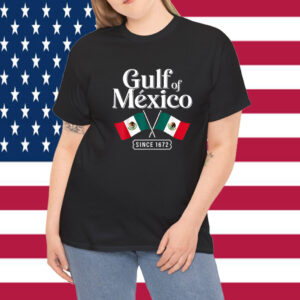 Gulf Of Mexico Since 1672 Trump 2025 Retro Vintage Shirt