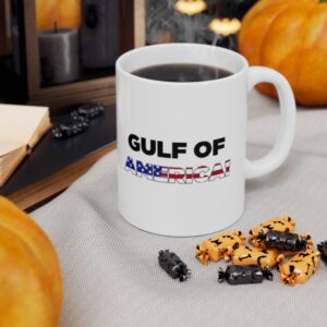 Gulf of America White Mug