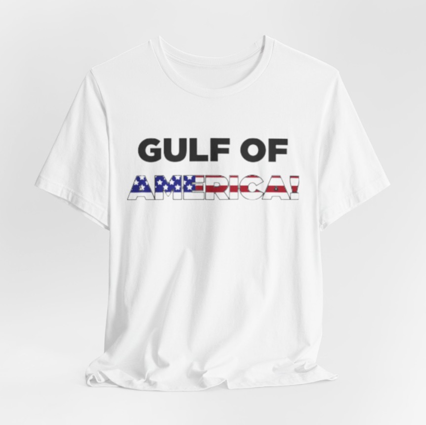 Gulf of America White T-Shirt