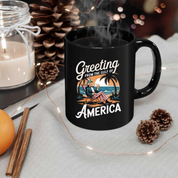 Gulf of Mexico president, America First Mug
