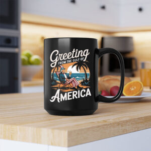 Gulf of Mexico president, America First Mug