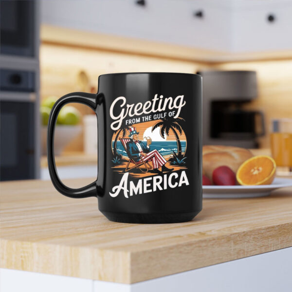Gulf of Mexico president, America First Mug