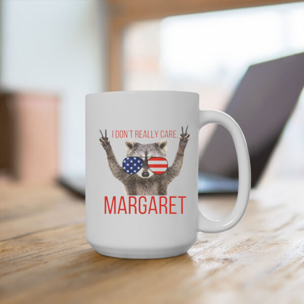 JD Vance Funny "I don't really care, Margaret" White Mug