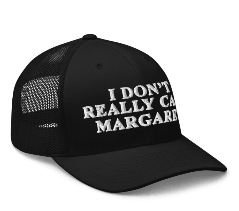 JD Vance I Don't Really Care Margaret 2025 Trucker Cap