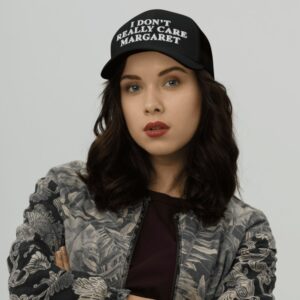 JD Vance I Don't Really Care Margaret 2025 Trucker Cap