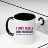 JD Vance Quote "I Don't Really Care Margaret" Mug