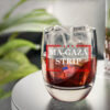 Maga-za Strip Riviera of the Middle East Gaza Strip Trump Whiskey Glass