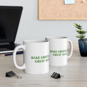 Make Greenland Great Again White Mug
