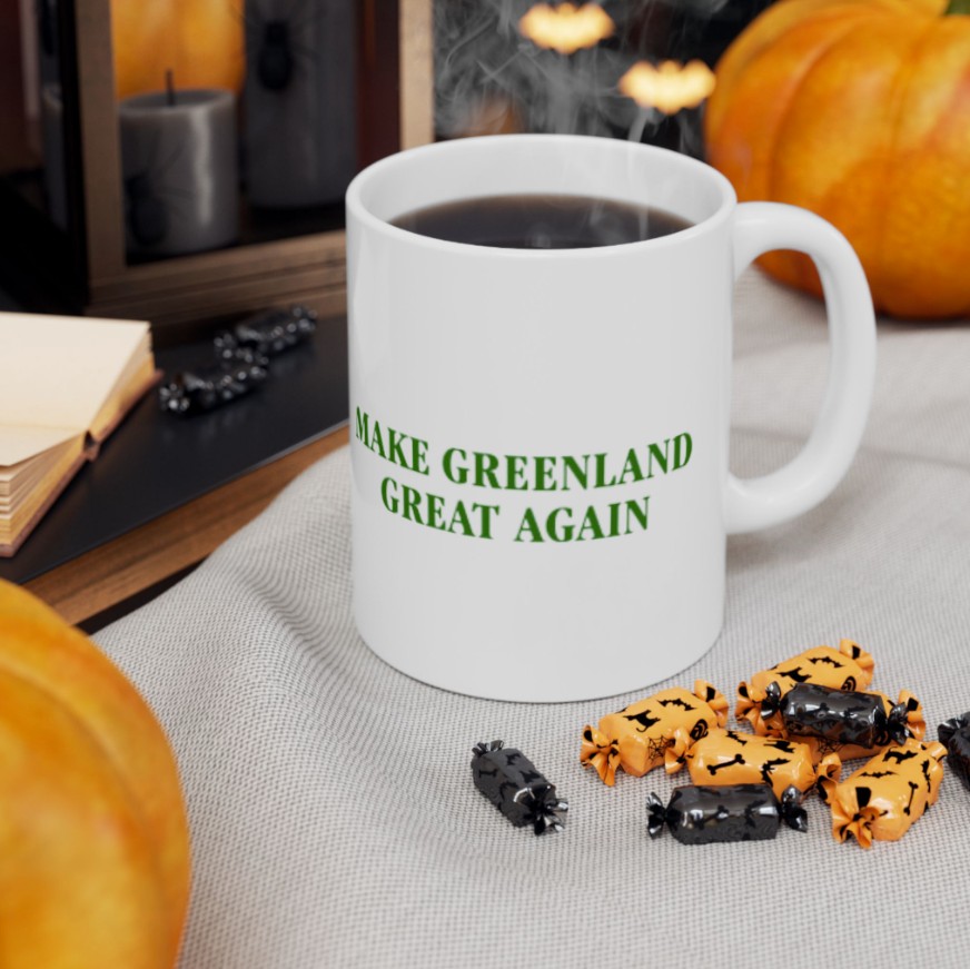 Make Greenland Great Again White Mug