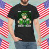 Make St Patricks Day Great Again Funny Trump Shirt