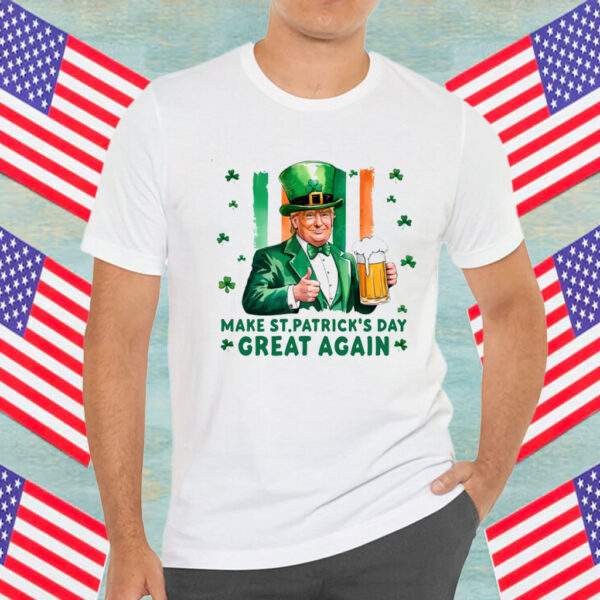 Make St Patricks Day Great Again Shirt, Patty's Day Trump Shirt