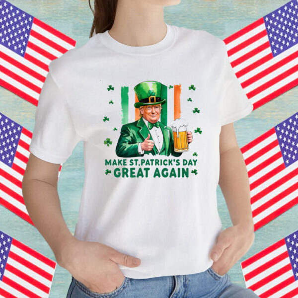 Make St Patricks Day Great Again Shirt, Patty's Day Trump Shirt