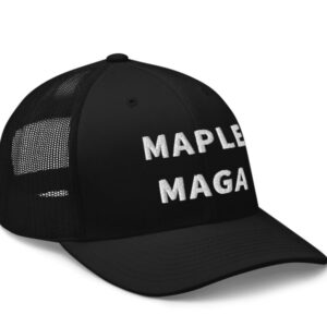 Maple Maga Canada for Trump Trucker Cap