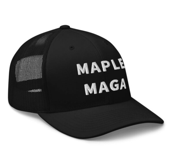 Maple Maga Canada for Trump Trucker Cap